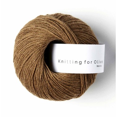 Merino Nut Brown RMS Knitting for Olive